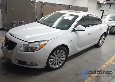 2011 Buick Regal Cxl Russelsheim from USA, damaged, VIN W04GU5GC5B1011230